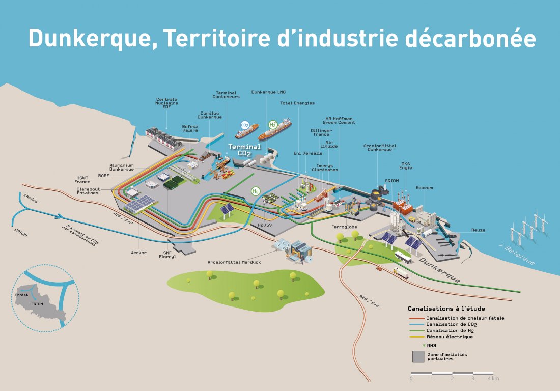 dunkerque zone industrialo-portuaire ZIBAC